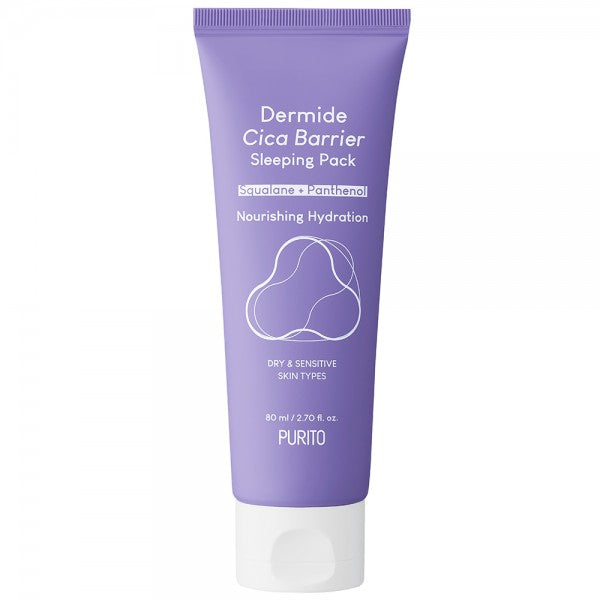 PURITO Dermide Cica Barrier Sleeping Pack - Regenerierende Gesichtsmaske - meinhautzentrum.de
