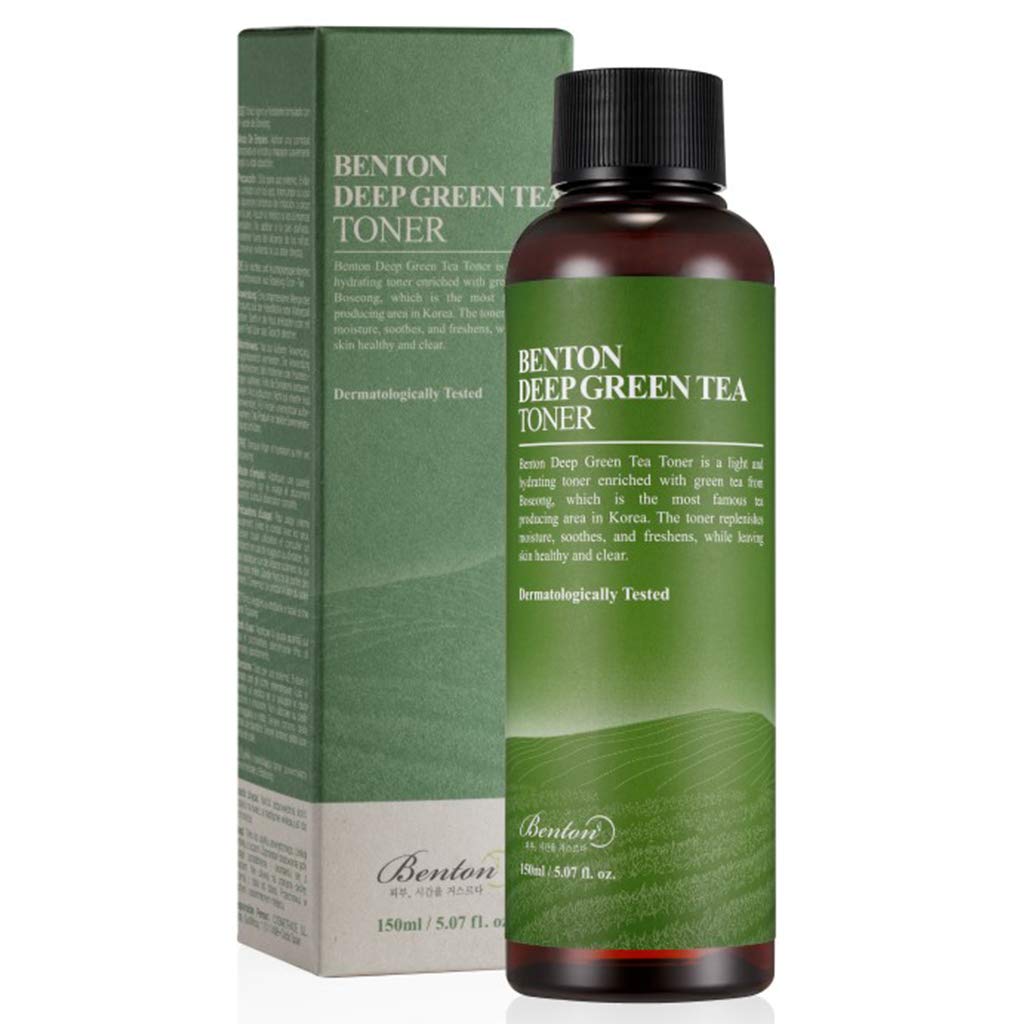 BENTON Deep Green Tea Toner - Gesichtswasser mit grünem Tee - meinhautzentrum.de